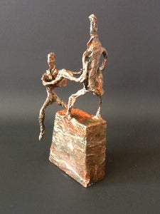 Giacometti Inspired Plaster Cast Sculptures