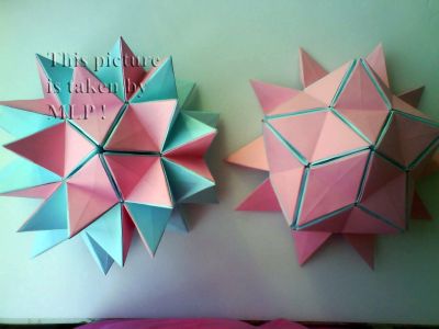 Color Origami Ball 5 Steps Instructables