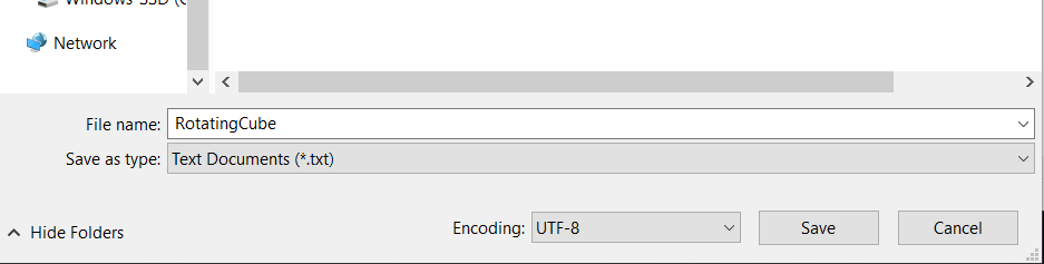 Open Your Text Editor