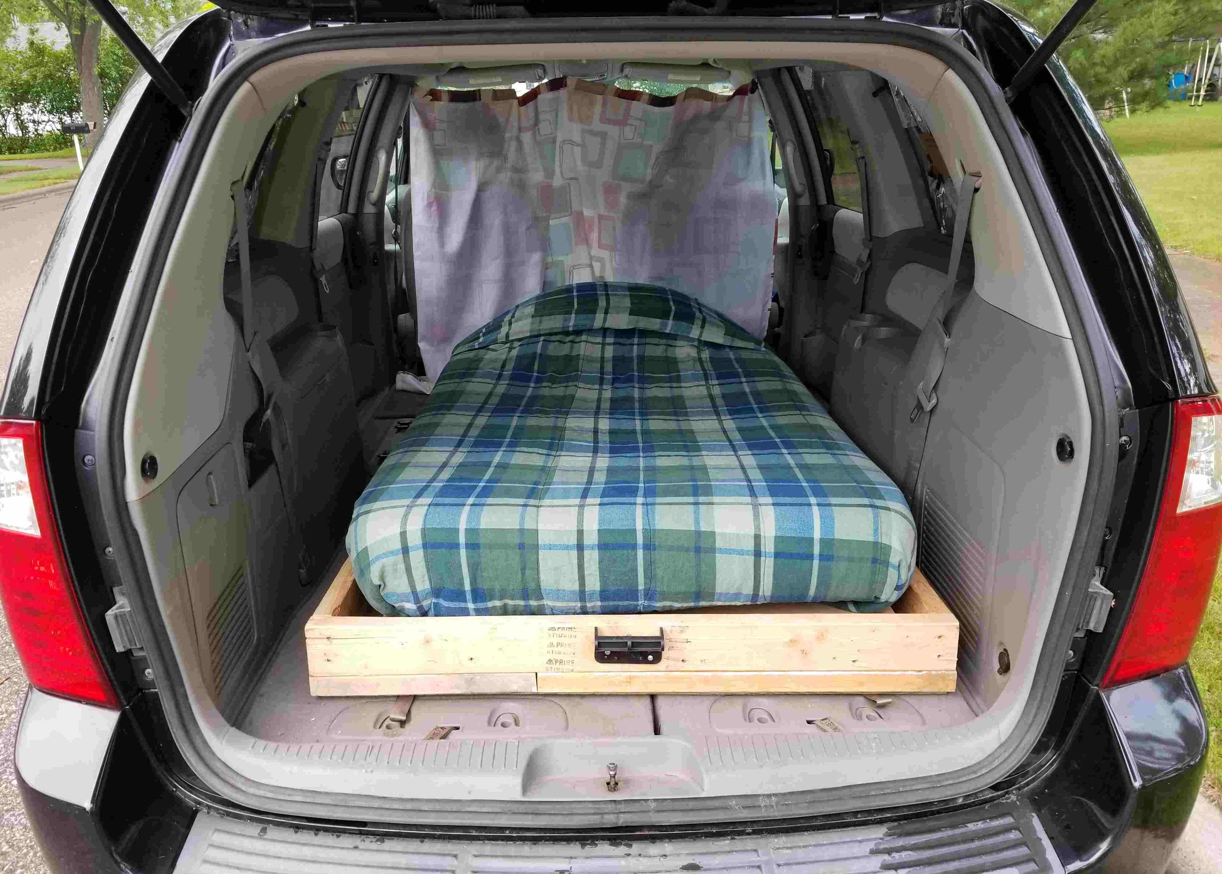 Wheeled Van Bed