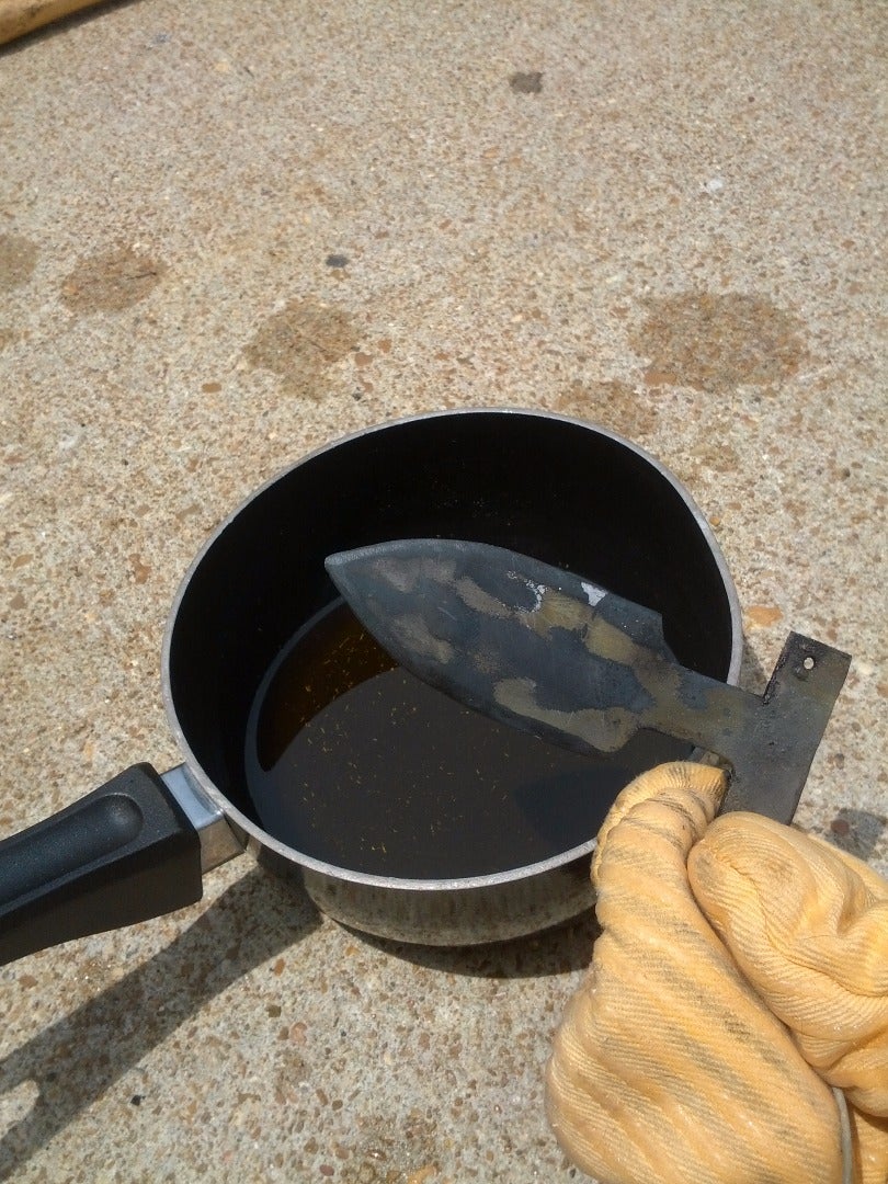 Heat Treating the Blade