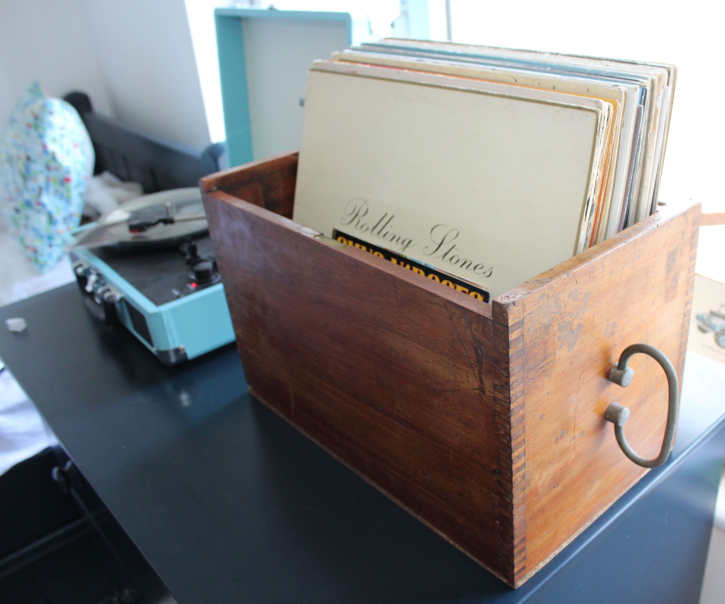 Restoring Vintage Box to Record Box