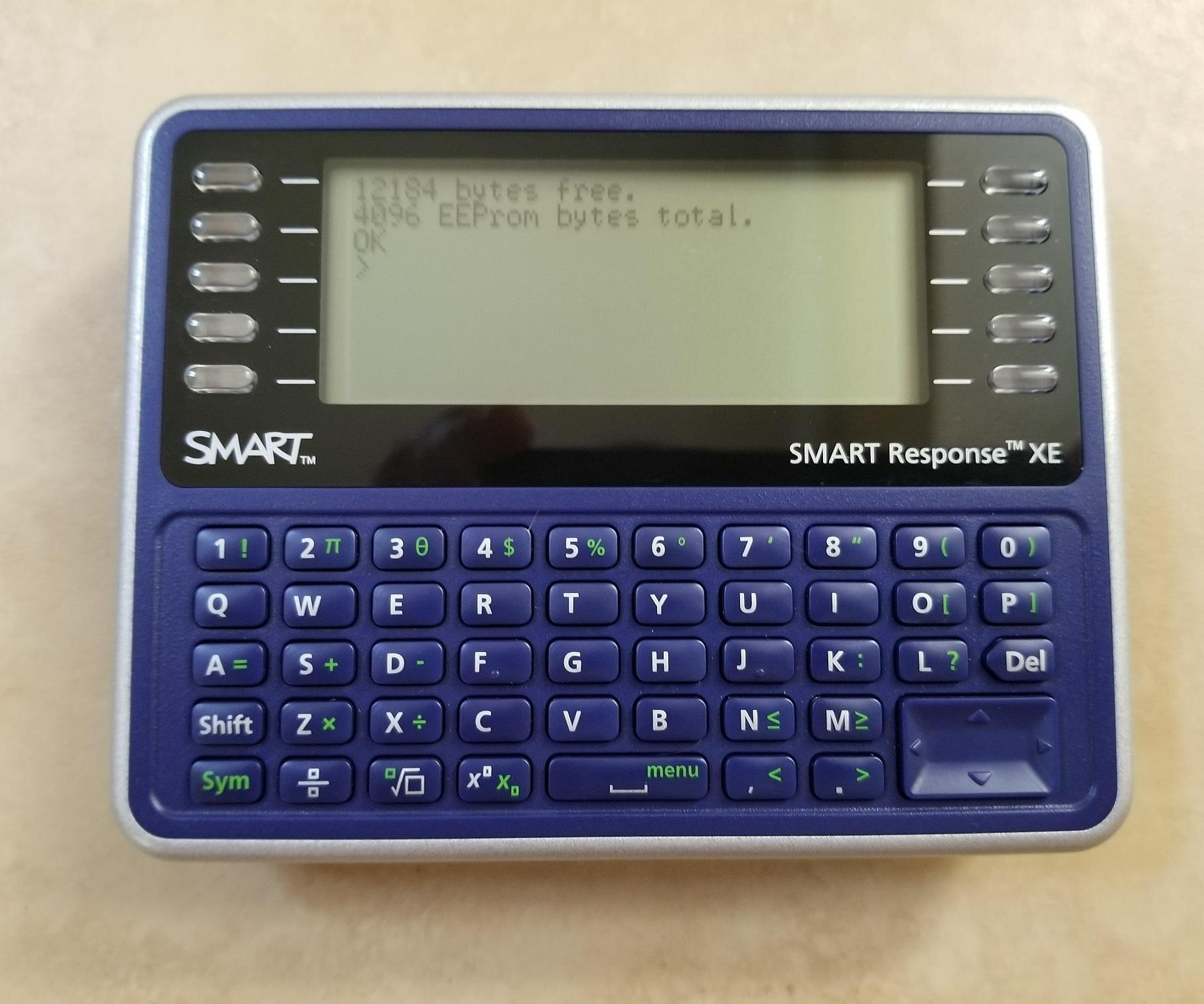 SMART Response XE Tiny Basic Port (with Pictures) Instructables