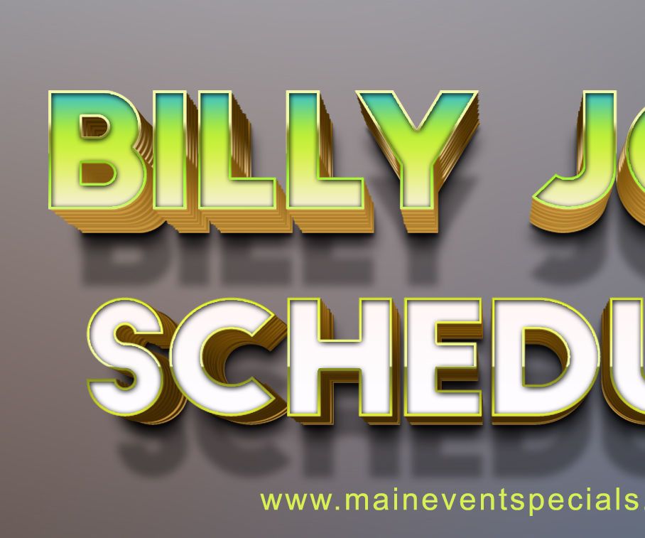 Billy Joel Schedule