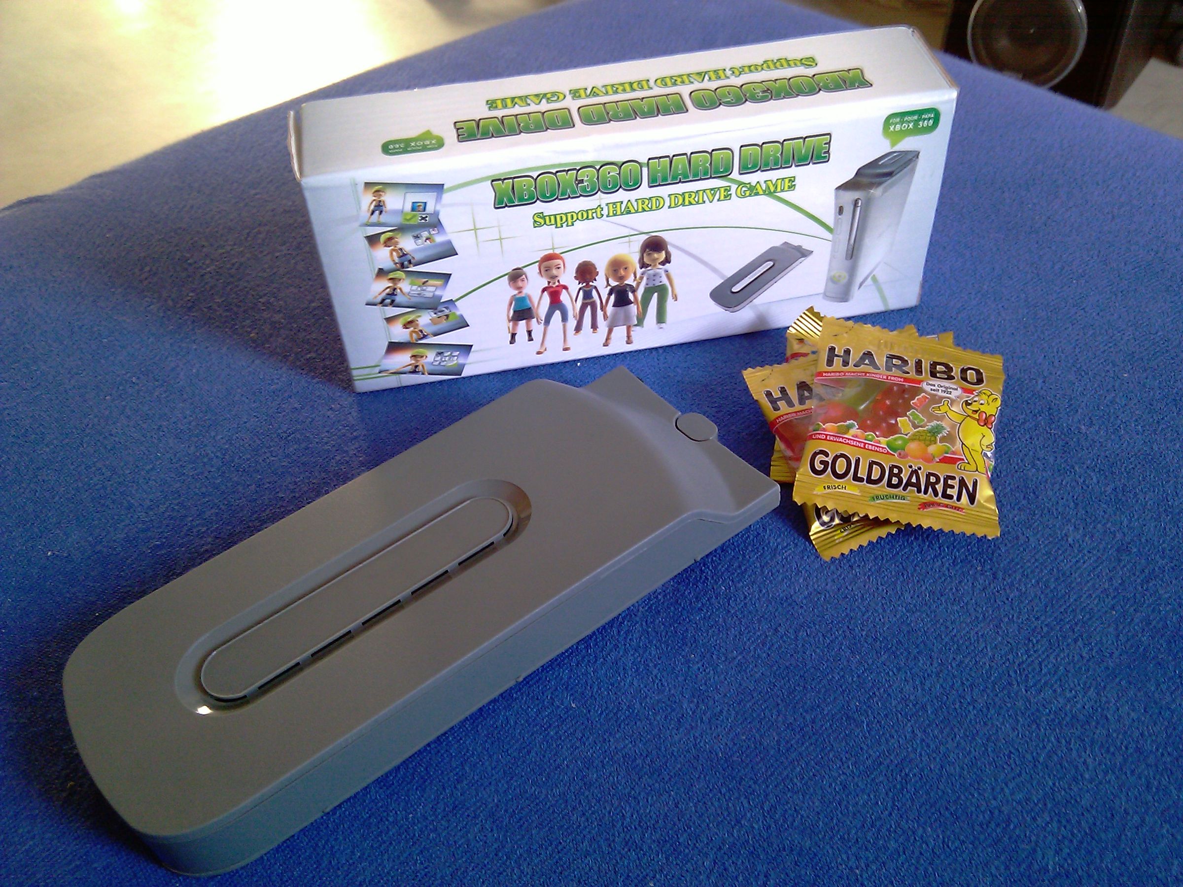 Crappy Chinese XBOX360 HDD Case Put Together