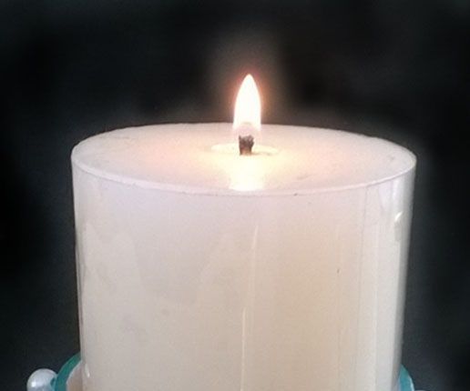 Beaded Pearl Candle Collar