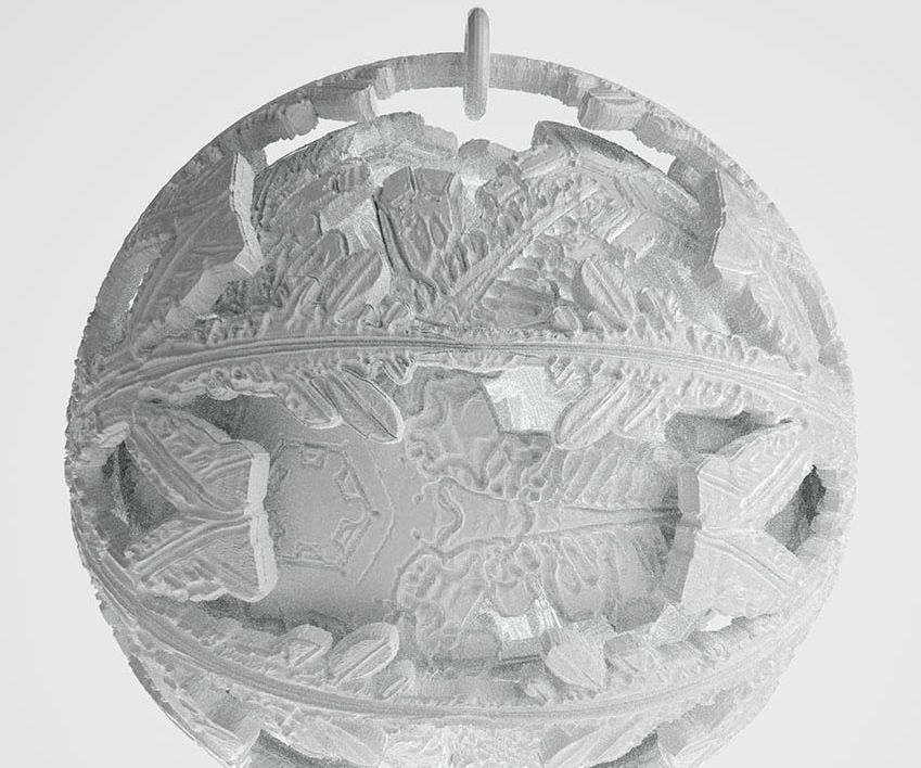 3D Snowflakes [From Microscope Pictures]