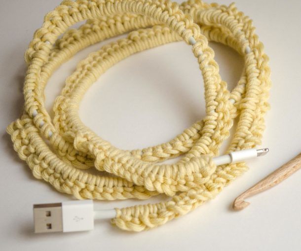 What to Do With Cotton Scraps: Cover Your Cords