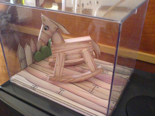 Papercraft Rocking Horse
