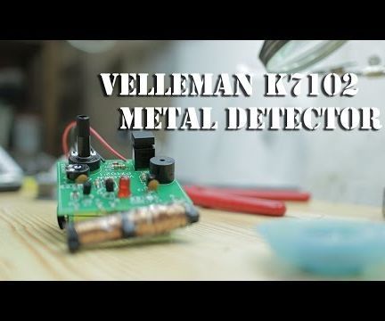 Velleman K7102 Metal Detector Kit