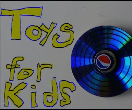 How to Make CD Spinning Tops | Toys for Kids