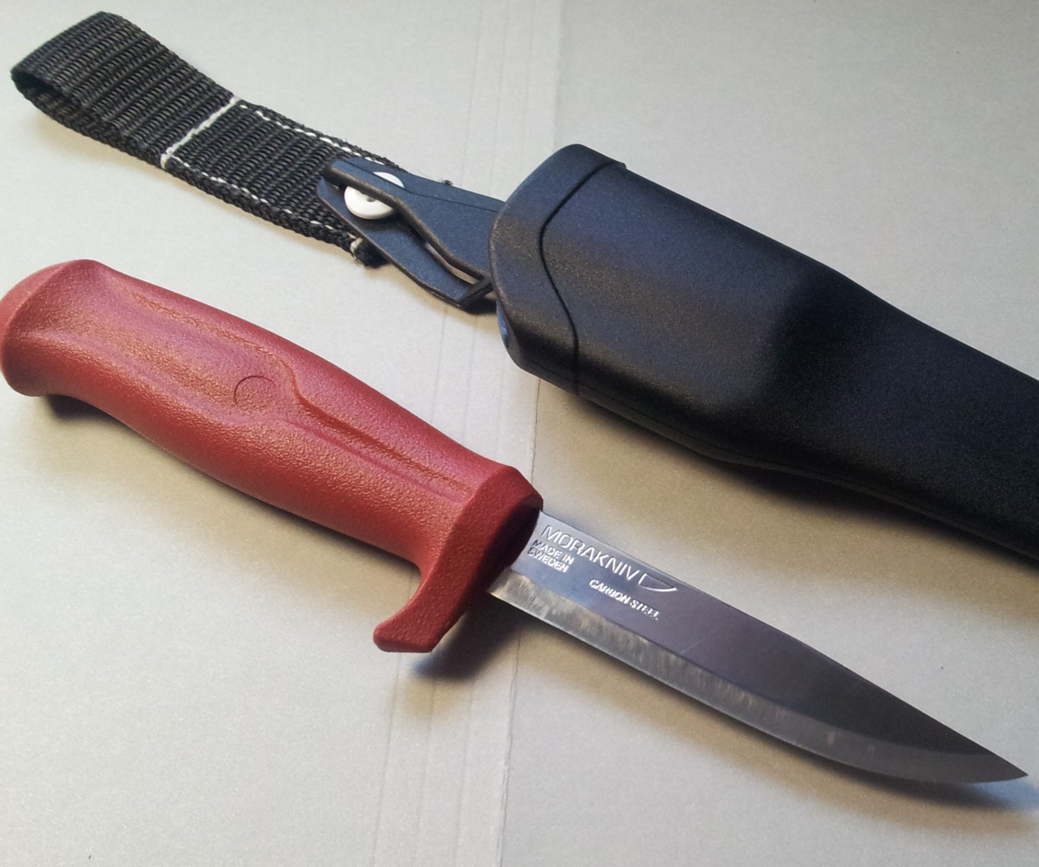 Low Carry Attachment for Mora Knives (On a Budget)
