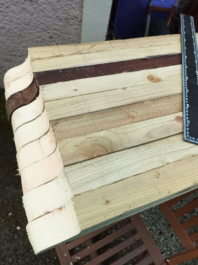 Cut Decorative End on 4x2s