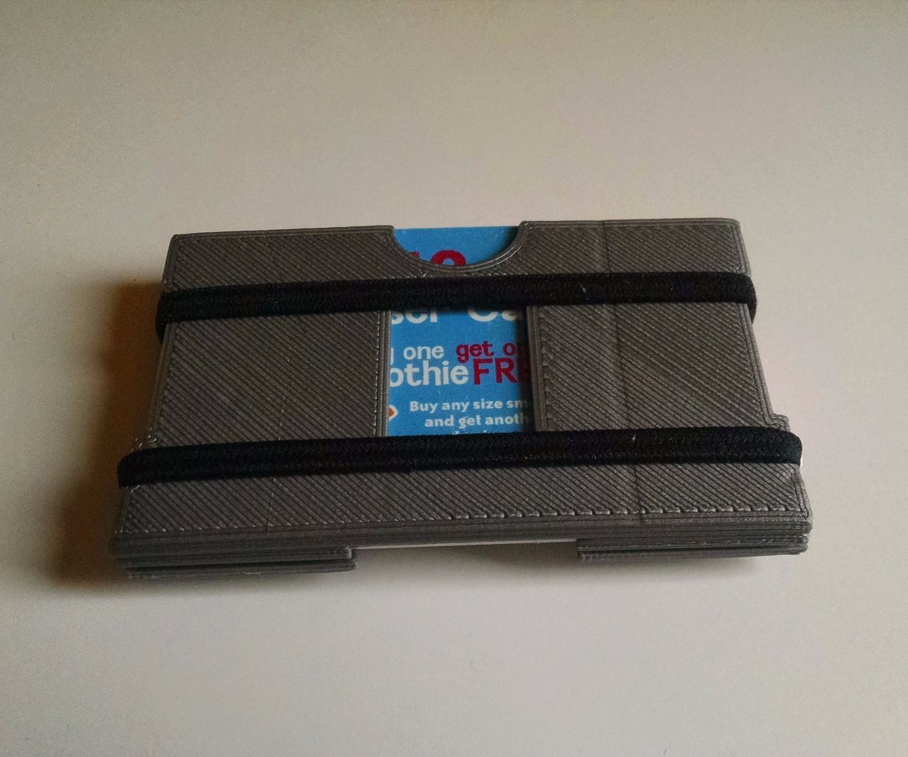 Minimalist 3D Printed Wallet