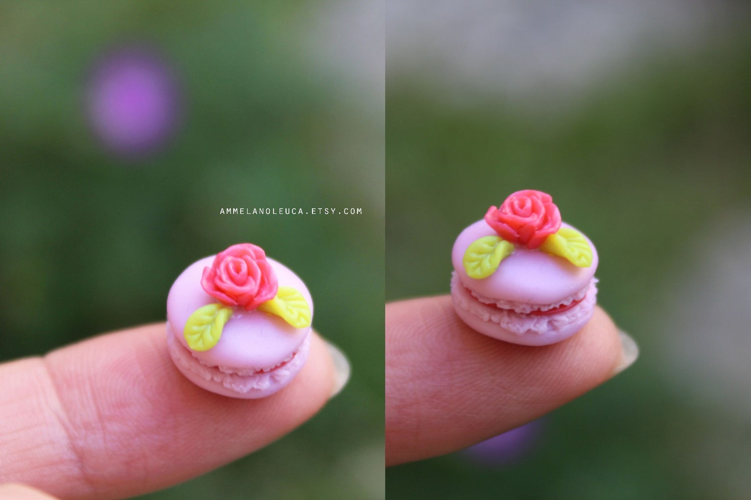 Макаруны мини из полимерной глины