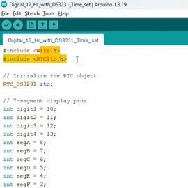 Digital Clock Using Arduino With Rtc Module How to Make a Digital Clock at Home Using Arduino & RTC Module - Auto ...