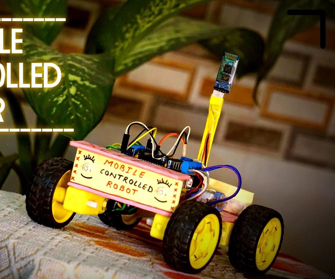 Mobile Controlled Car