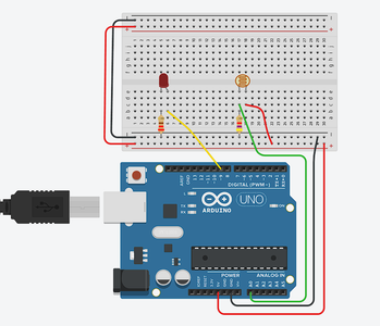 Arduino With LDR Sensor