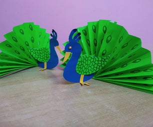 How to Make Peacock DIY (paper Craft)