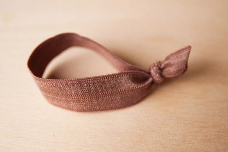 An Easy Way to DIY Hair Ties