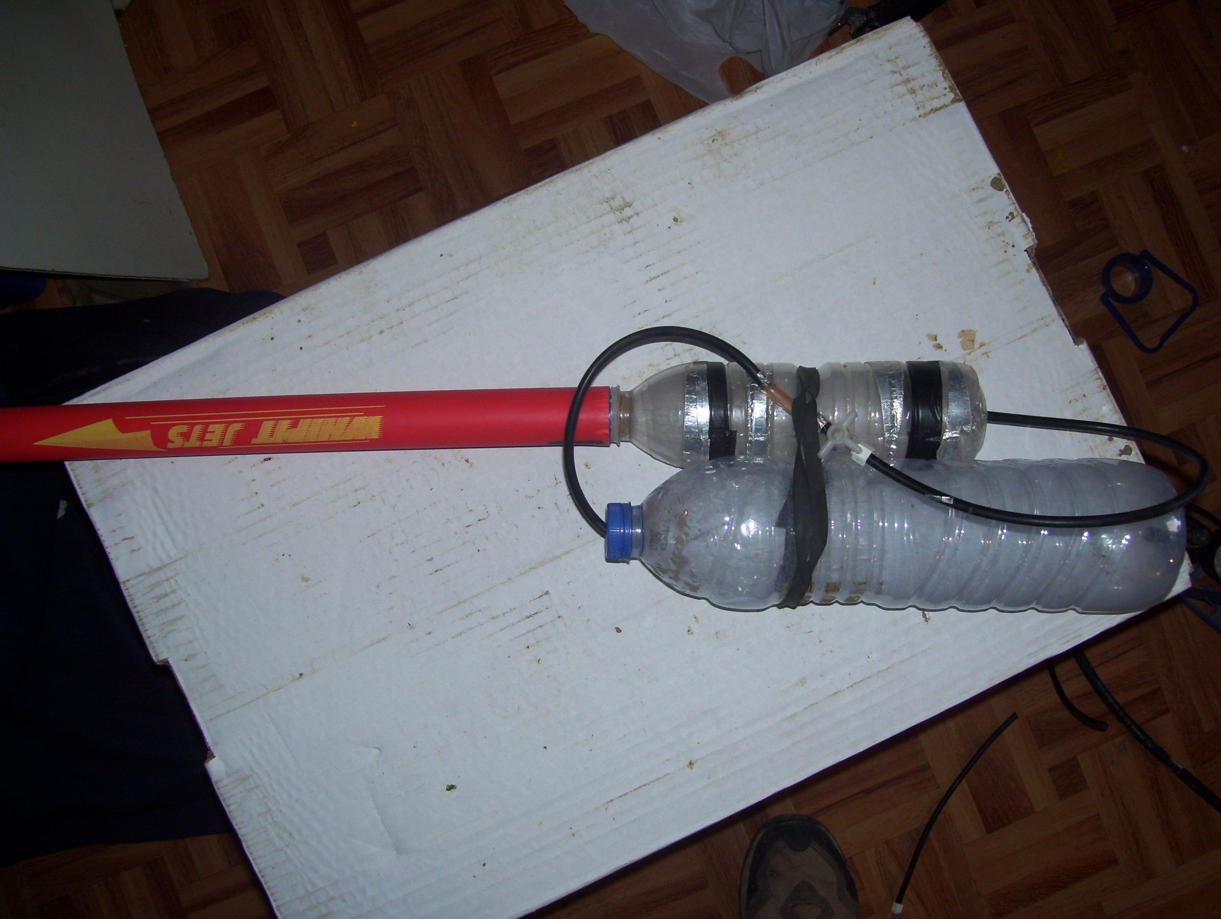 How to Make a Double Chamber Water-bottle Cork Cannon