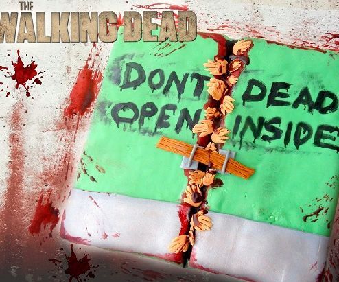 The Walking Dead Cake