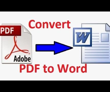 Convert Pdf Into Word!! 