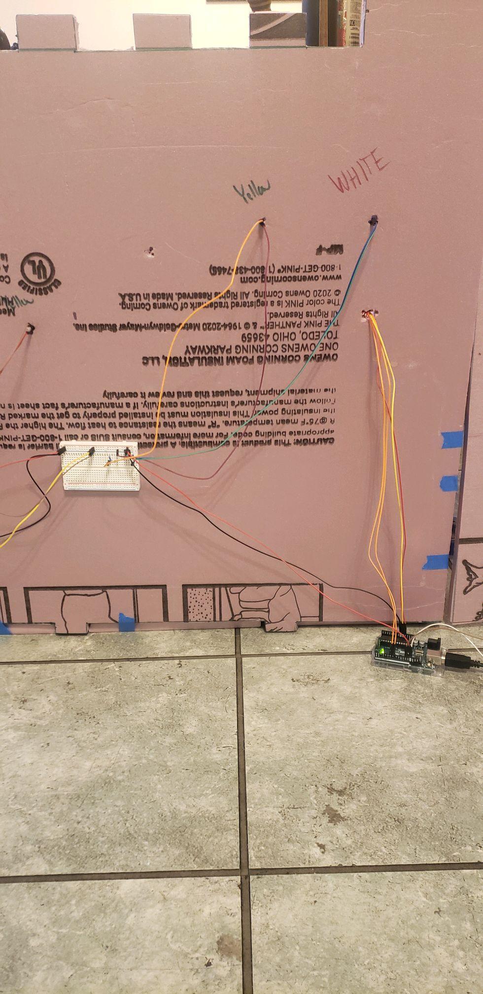 Wiring the Sonar Sensor