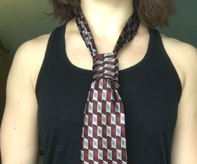 Tying a Tie