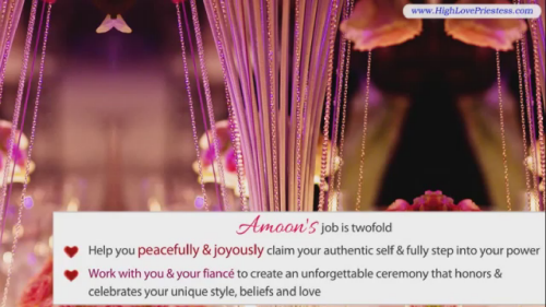 Amoon, the Wedding Officiant for Your Dream Wedding