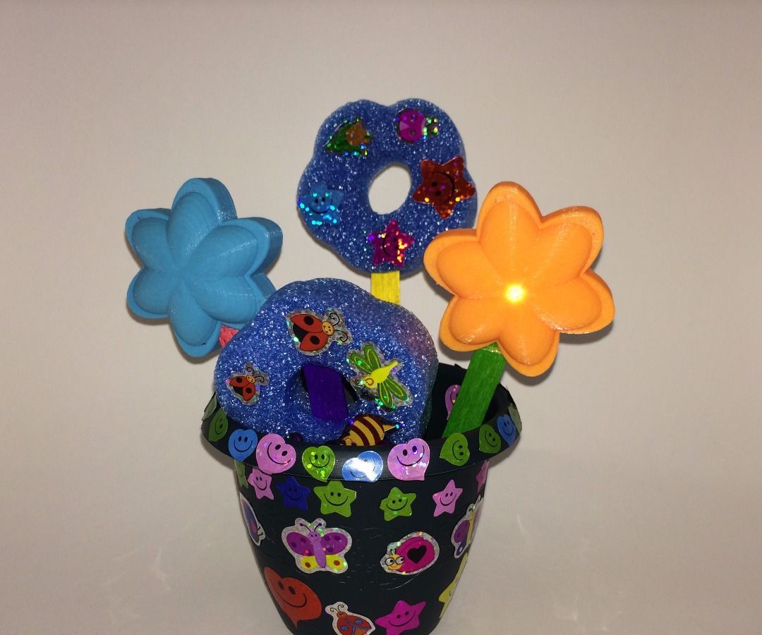 Spring Kindergarten Class Project With 3D Printer