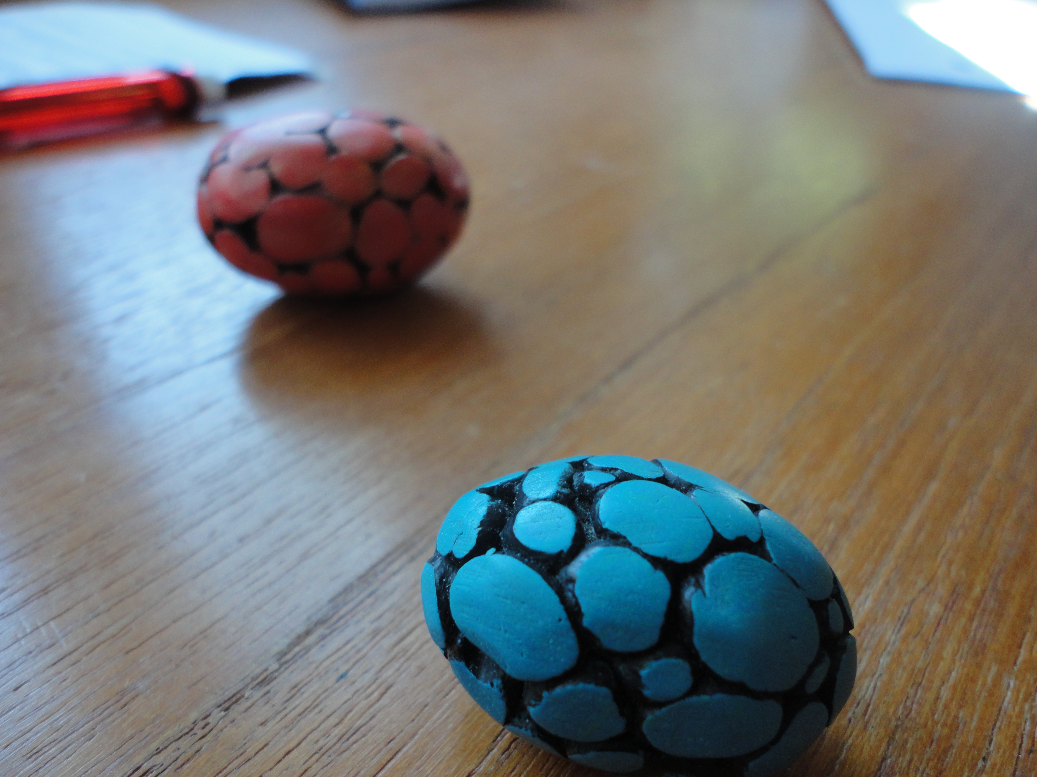 Little Dragon Eggs from Polymer Clay