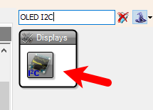 In Visuino Add & Set Components