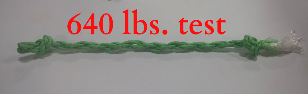 4x Strength Civilian Paracord (640 Lbs. Test)