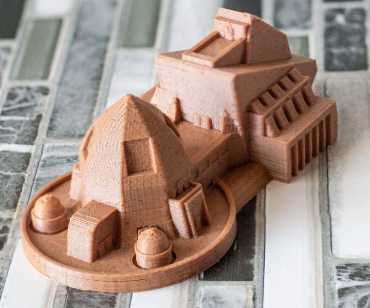 Modern Museum Created in SelfCAD