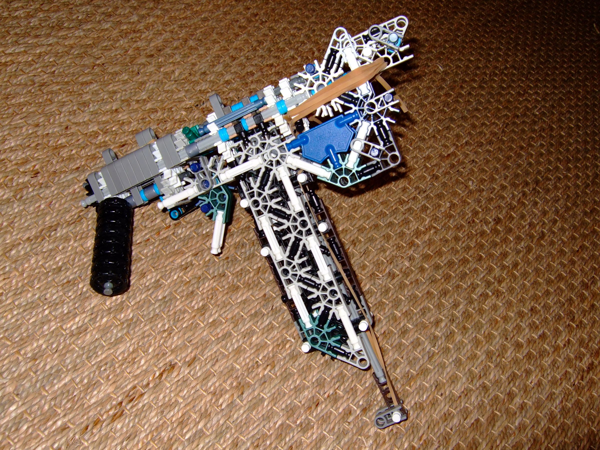 Knex Mini-uzi  - - Updated V1.2 - - 