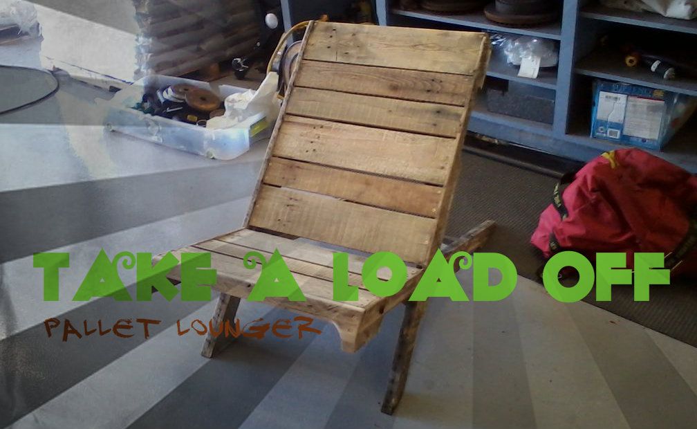 Take a Load Off: Pallet Lounger - Image 1
