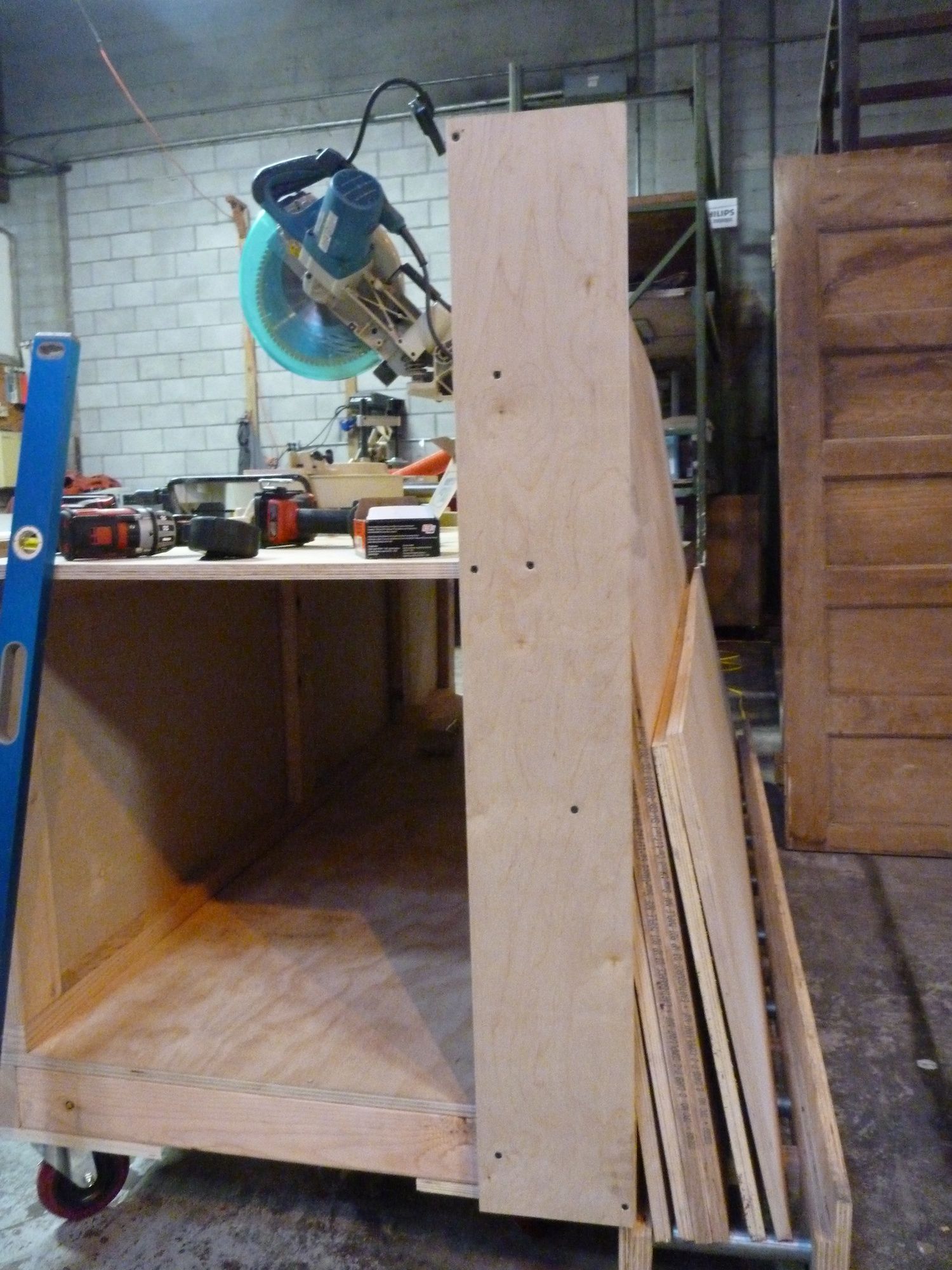 Combo Miter Saw Station Lumber Rack 13 Steps (with Pictures