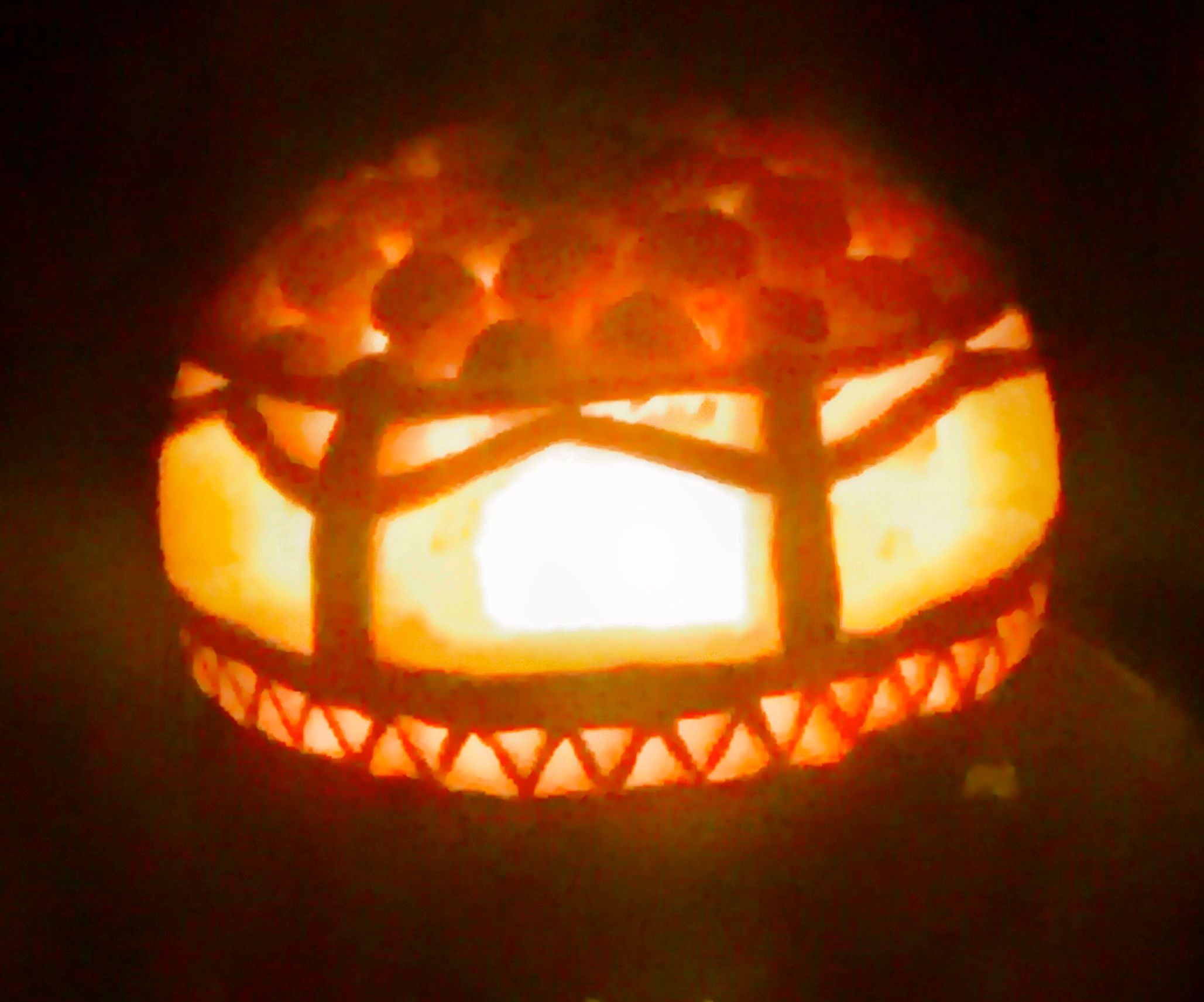 Zombie-Gazebo: a Haunted Jack-o'-Lantern
