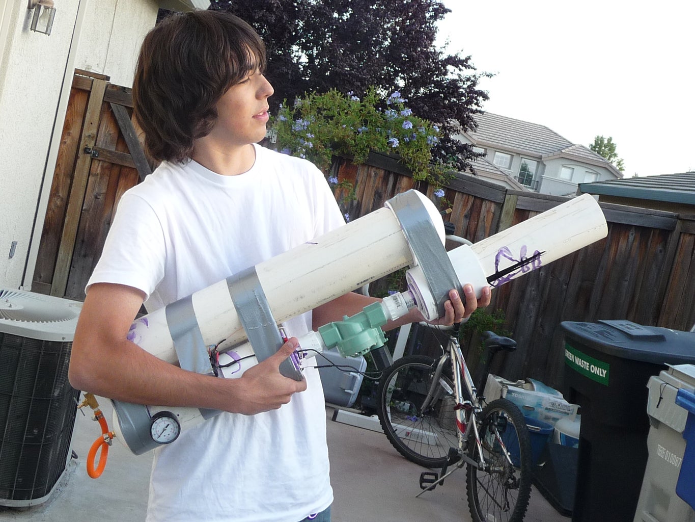 Tshirt Cannon 9 Steps Instructables