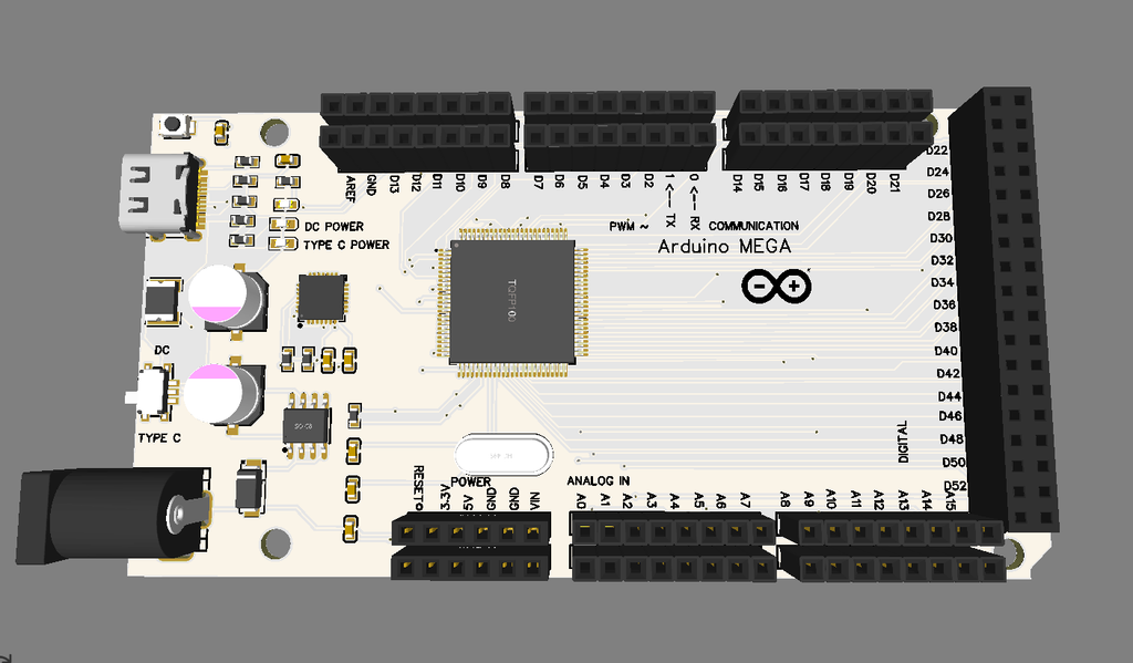 Arduino Mega Pcb Header Arduino Mega 2560 Pcb Layout Pdf Mega 2560 Development Board