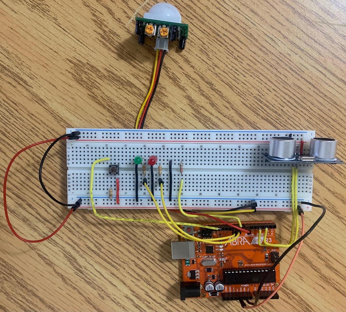 Arduino Security System W/ PIR & Distance Sensor : 13 Steps - Instructables