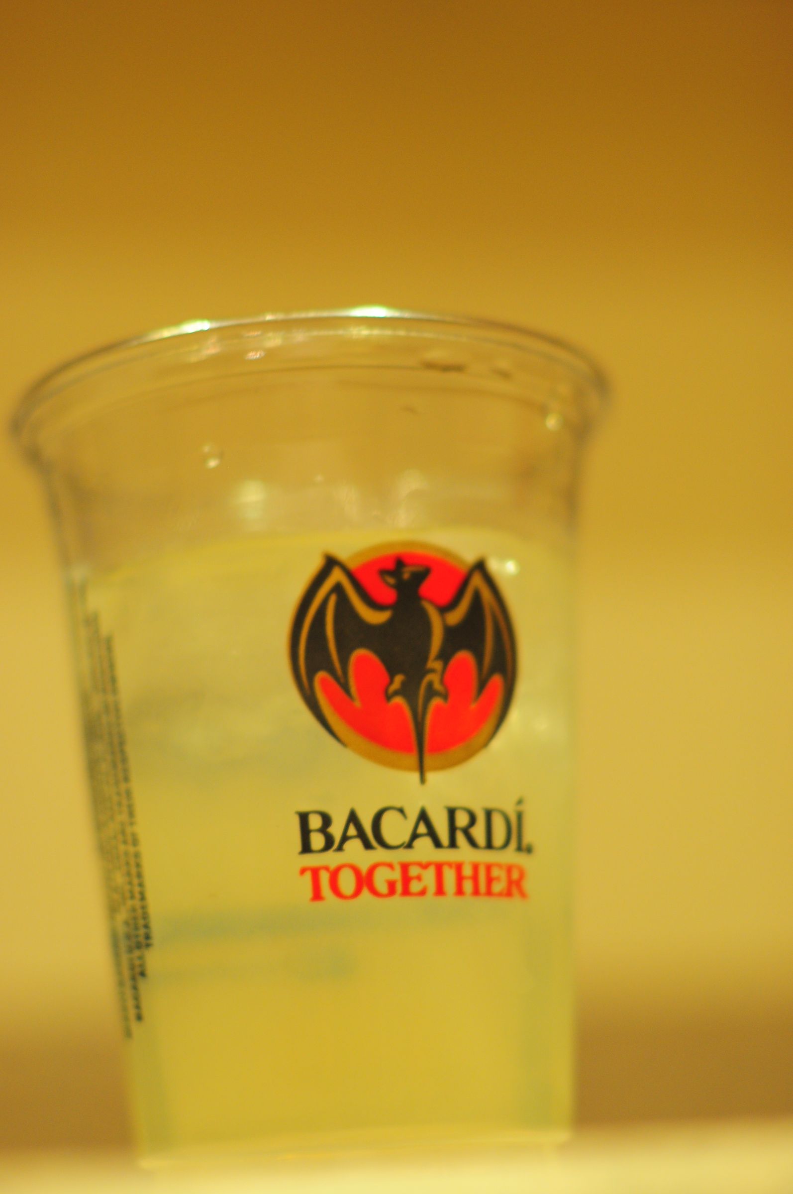 Bacardi, Starbucks Refresher, and Sprite (a drink of pure awesomeness!)