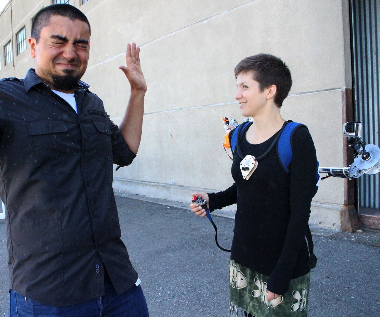 Personal Space Defense System