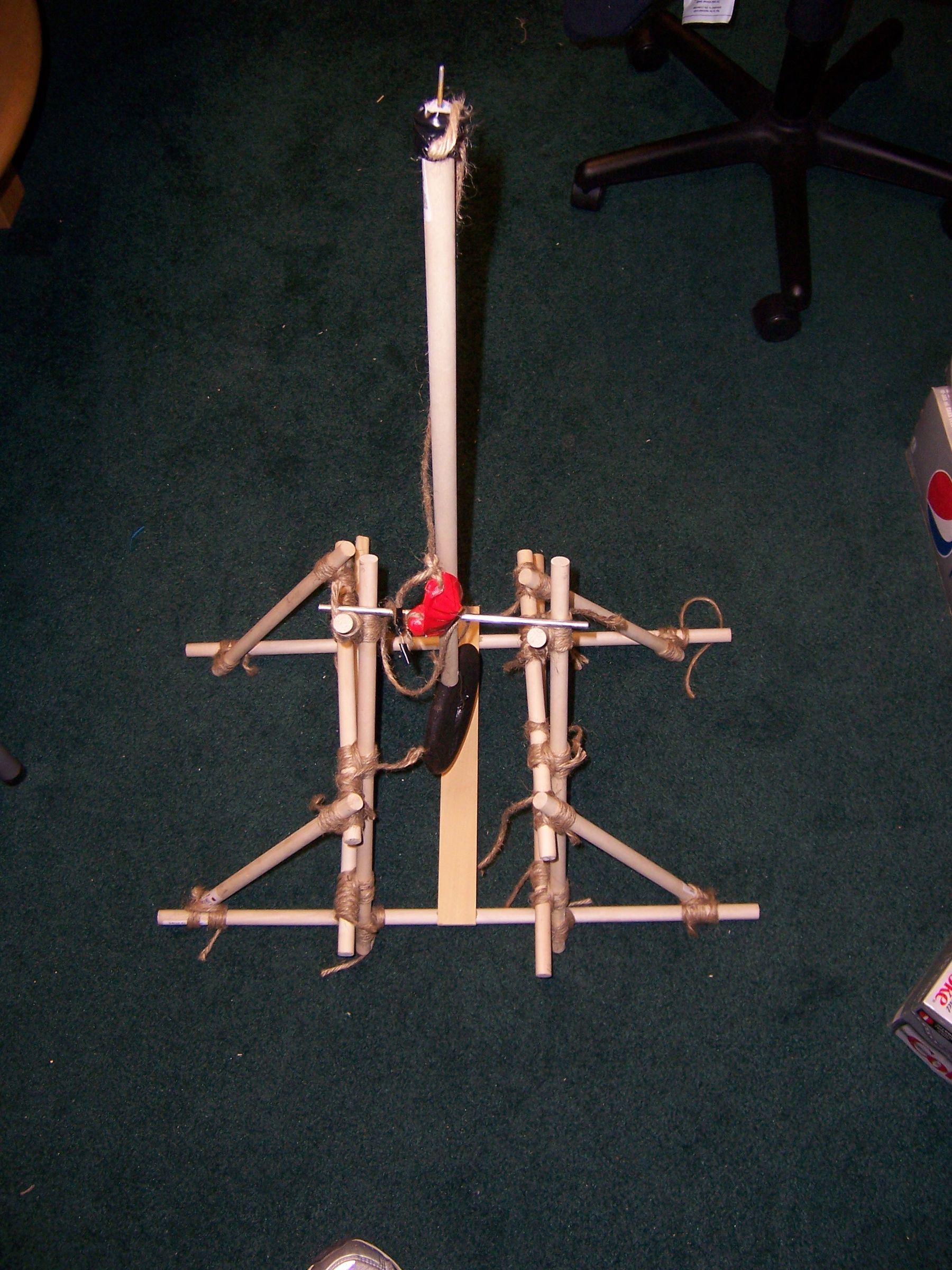 Lashed Trebuchet (1/5 Scale) 9 Steps (with Pictures) Instructables