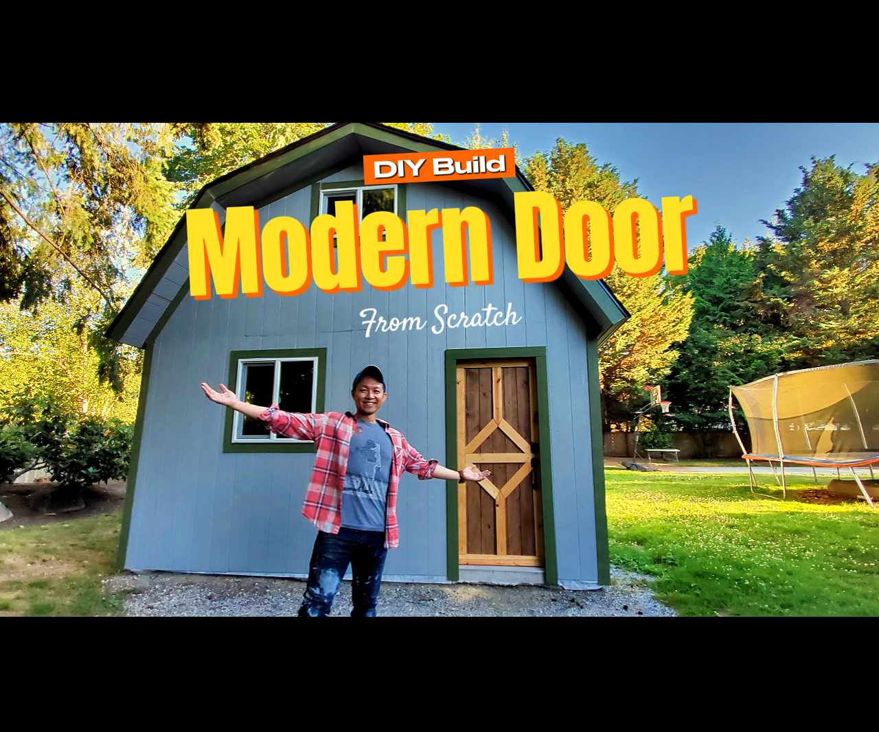 Building a Modern Entry Door