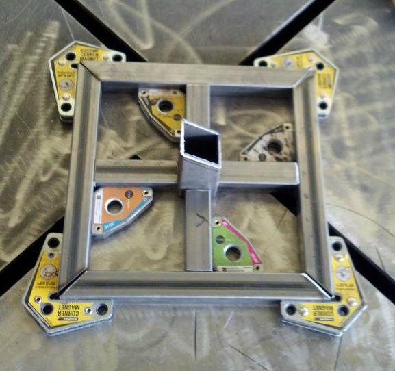 square tube inside the braces
