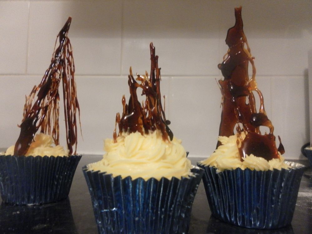 Bonfire Cupcakes