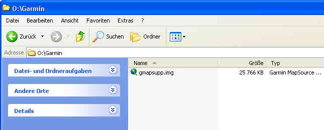 Upload the Map to the Device