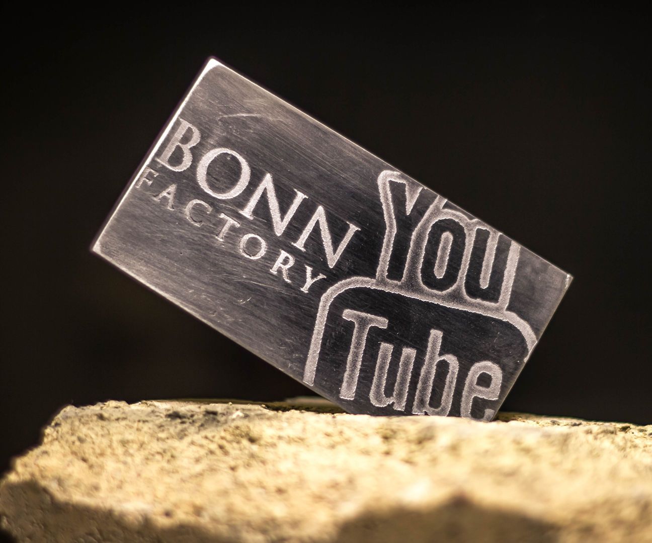 Metal Etching - How to Make a Man's Visiting Card